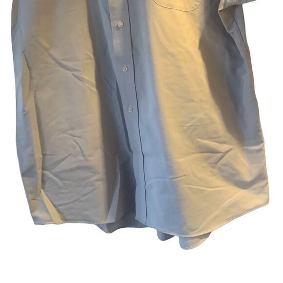 Pre Owned Men’s Barrington Short Sleeve Button Up Shirt Sz 18 Casual Comfort - Picture 5 of 10